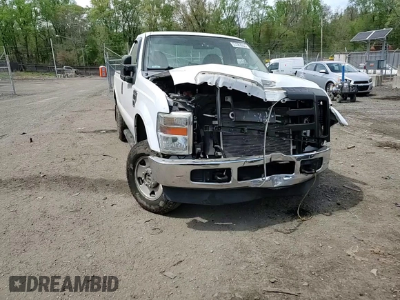 2010 Ford F-250 XL with VIN 1FTNF2B51AEA11666, listed as a Copart auction lot 53383055 with 79,920 mi miles and Salvage title. Bid and sale history available at DreamBid. Image 13.