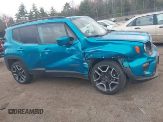 2021 Jeep Renegade Latitude with VIN ZACNJDBB2MPM72609, listed as a IAAI auction lot 42116070 with 58,036 mi miles and . Bid and sale history available at DreamBid. Image 12.