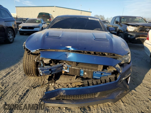 2023 Ford Mustang GT with VIN 1FA6P8CF5P5300589, listed as a Copart auction lot 45936615 with 36,954 mi miles and Salvage title. Bid and sale history available at DreamBid. Image 5.