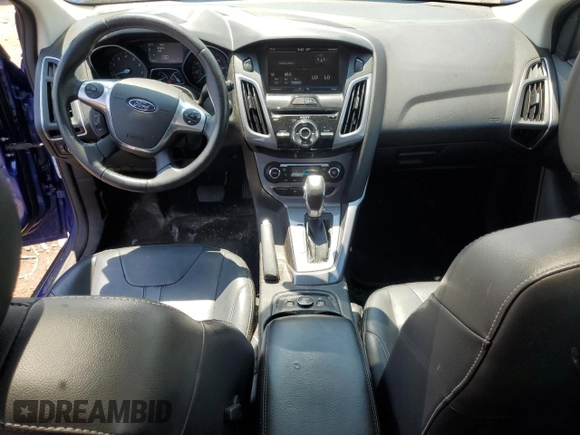 2014 Ford Focus Titanium with VIN 1FADP3N27EL284599, listed as a Copart auction lot 63400395 with 97,123 mi miles and Clean title. Bid and sale history available at DreamBid. Image 8.