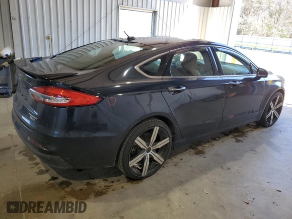 2020 Ford Fusion Titanium with VIN 3FA6P0SU0LR105007, listed as a Copart auction lot 46318815 with 79,383 mi miles and Salvage title. Bid and sale history available at DreamBid. Image 3.