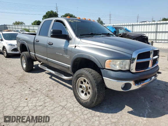2005 Dodge 2500 SLT with VIN 3D7KS28D35G902298, listed as a Copart auction lot 46449835 with 260,051 mi miles and Non Repairable. Bid and sale history available at DreamBid. Image 4.