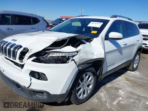 2016 Jeep Cherokee Altitude with VIN 1C4PJLCB6GW200348, listed as a IAAI auction lot 40791569 with 95,600 mi miles. Bid and sale history available at carsss.com. Image 6.