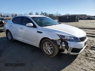 2013 Kia Optima LX with VIN KNAGM4A70D5435354, listed as a Copart auction lot 42798125 with 116,638 mi miles and Salvage Title. Bid and sale history available at carsss.com. Image 4.