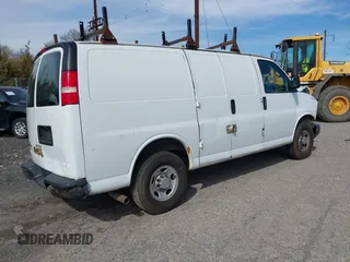 2013 Chevrolet Express Cargo with VIN 1GCWGFCA7D1123775, listed as a IAAI auction lot 41681686 with Not provided miles and . Bid and sale history available at DreamBid. Image 4.