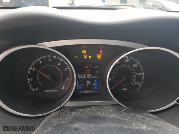 2010 Mitsubishi Outlander SE with VIN JA4AS3AW3AZ006837, listed as a Copart auction lot 83520134 with 91,672 mi miles and Salvage Title. Bid and sale history available at carsss.com. Image 9.