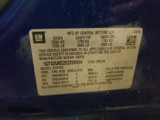 2014 GMC Sierra 1500 SLE z VIN 1GTV2UEC2EZ298094, wystawiony jako Copart lot #41510815 z przebiegiem 141 432 mil mil oraz Szkoda całkowita • Salvage title. Historia ofert i sprzedaży dostępna na DreamBid. Obrazek 12.
