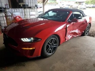 2023 Ford Mustang EcoBoost with VIN 1FATP8UH8P5110501, listed as a Copart auction lot 53583305 with 25,357 mi miles and Clean Title. Bid and sale history available at carsss.com. Image 1.