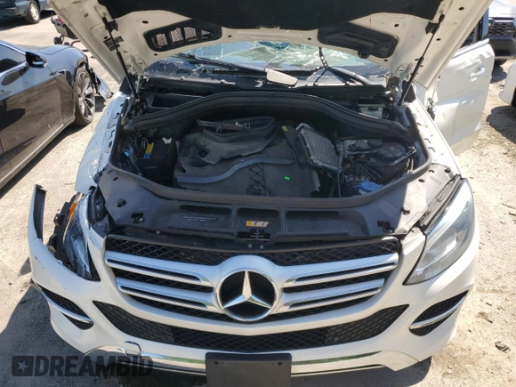 2018 Mercedes-Benz GLE 350 with VIN 4JGDA5HB3JB150235, listed as a Copart auction lot 57277985 with Not provided miles and Salvage title. Bid and sale history available at DreamBid. Image 12.
