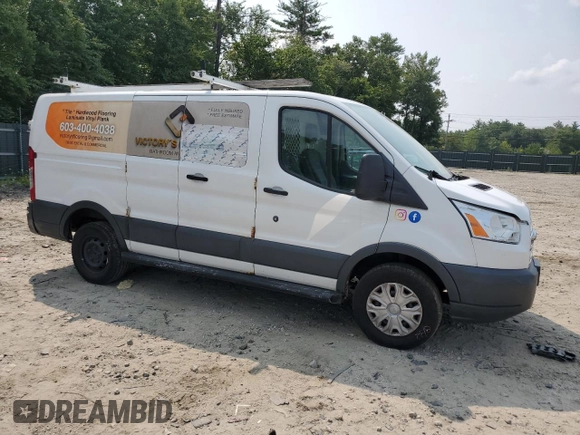 2015 Ford Transit Cargo with VIN 1FTNR1ZM2FKA76906, listed as a Copart auction lot 67441514 with 264,616 mi miles and Salvage Title. Bid and sale history available at DreamBid. Image 4.
