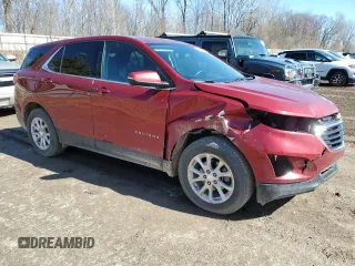 2018 Chevrolet Equinox LT with VIN 3GNAXSEV4JS501121, listed as a Copart auction lot 49255585 with 165,488 mi miles and Clean Title. Bid and sale history available at carsss.com. Image 4.