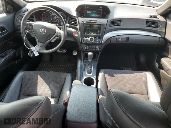2018 Acura ILX Premium with VIN 19UDE2F85JA003694, listed as a Copart auction lot 62674024 with 72,256 mi miles and Salvage title. Bid and sale history available at DreamBid. Image 8.