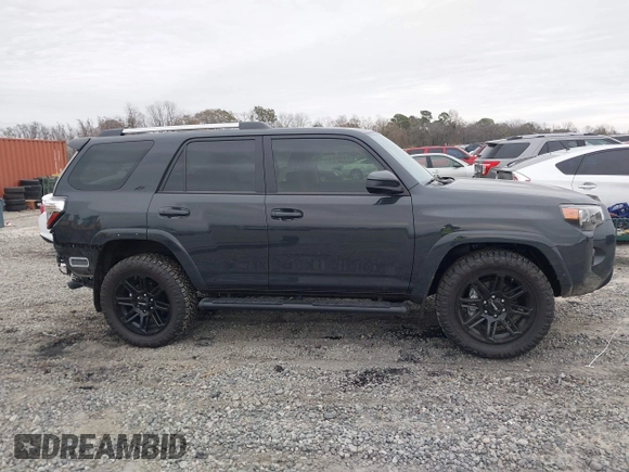 2024 Toyota 4Runner SR5 with VIN JTEEU5JR1R5312926, listed as a IAAI auction lot 41304373 with 2,396 mi miles and . Bid and sale history available at DreamBid. Image 13.