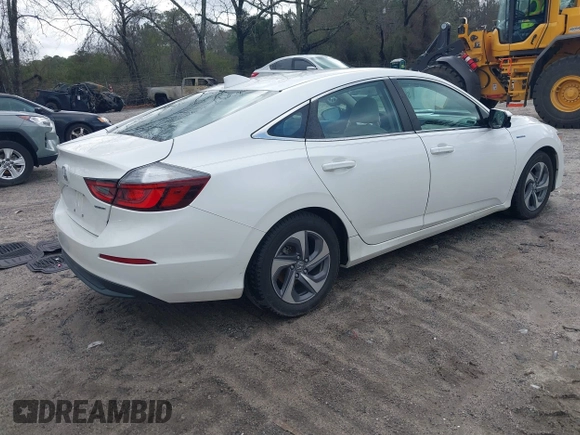 2019 Honda Insight EX with VIN 19XZE4F54KE033788, listed as a IAAI auction lot 41719722 with 101,227 mi miles and . Bid and sale history available at carsss.com. Image 4.