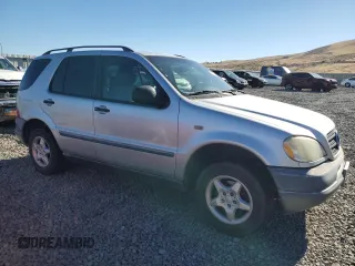1998 Mercedes-Benz M-Class with VIN 4JGAB54E5WA035441, listed as a Copart auction lot 78328944 with 203,303 mi miles and Salvage Title. Bid and sale history available at carsss.com. Image 4.