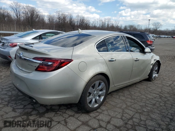 2014 Buick Regal Premium I with VIN 2G4GN5EX4E9323866, listed as a Copart auction lot 66294354 with 77,595 mi miles and Clean title. Bid and sale history available at DreamBid. Image 3.