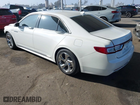 2020 Lincoln Continental Standard with VIN 1LN6L9PK3L5601810, listed as a IAAI auction lot 41213468 with 55,140 mi miles. Bid and sale history available at carsss.com. Image 3.