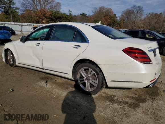 2018 Mercedes-Benz S 450 with VIN WDDUG6EB2JA373729, listed as a Copart auction lot 82987934 with Not Provided miles and Salvage Title. Bid and sale history available at DreamBid. Image 2.
