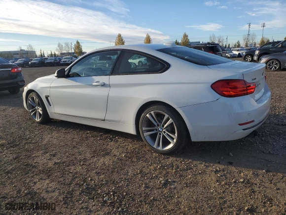 2014 BMW 4 Series 428i xDrive with VIN WBA3N5C57EK196028, listed as a Copart auction lot 75284154 with 71,071 mi miles and Clean Title. Bid and sale history available at carsss.com. Image 2.