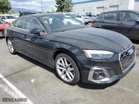 2024 Audi A5 Sportback S line Premium with VIN WAUDACF56RA083957, listed as a Copart auction lot 71393284 with 1,777 mi miles and Salvage Title. Bid and sale history available at carsss.com. Image 4.