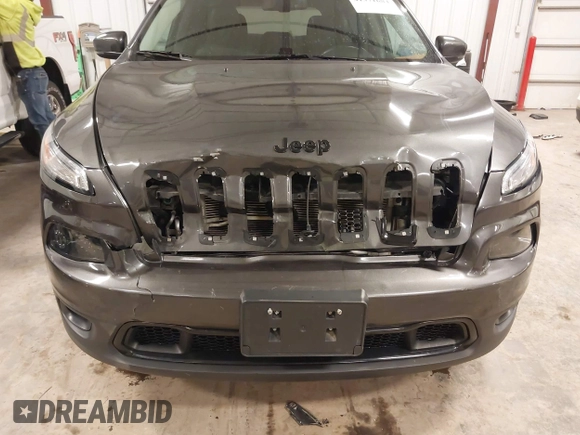 2018 Jeep Cherokee Limited with VIN 1C4PJMDX0JD617273, listed as a IAAI auction lot 41371684 with 91,821 mi miles. Bid and sale history available at carsss.com. Image 6.