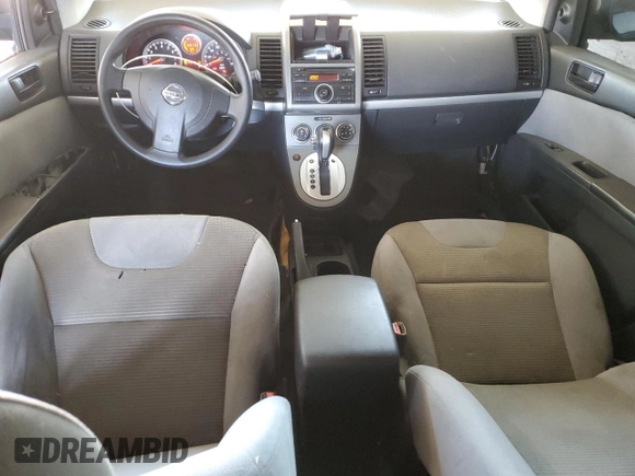 2010 Nissan Sentra S with VIN 3N1AB6AP0AL620044, listed as a Copart auction lot 58078185 with 222,178 mi miles and Salvage title. Bid and sale history available at DreamBid. Image 8.