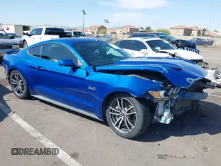 2017 Ford Mustang GT with VIN 1FA6P8CF6H5257348, listed as a IAAI auction lot 41986063 with 58,687 mi miles and . Bid and sale history available at carsss.com. Image 1.