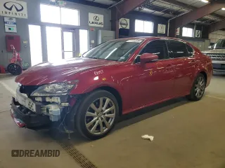 2015 Lexus GS 350 z VIN JTHCE1BL9FA006604, wystawiony jako Copart lot #57788575 z przebiegiem 146 321 mil mil oraz Szkoda całkowita • Salvage title. Historia ofert i sprzedaży dostępna na DreamBid. Obrazek 1.