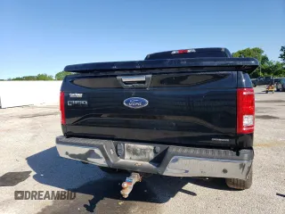 2016 Ford F-150 XLT with VIN 1FTEX1E82GKD70578, listed as a Copart auction lot 57505305 with 27,074 mi miles and Salvage title. Bid and sale history available at DreamBid. Image 6.