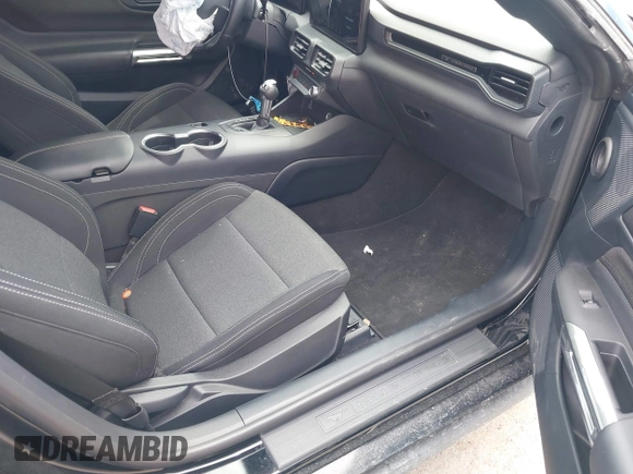 2024 Ford Mustang EcoBoost with VIN 1FA6P8THXR5108721, listed as a IAAI auction lot 42570556 with 26,621 mi miles and . Bid and sale history available at DreamBid. Image 5.
