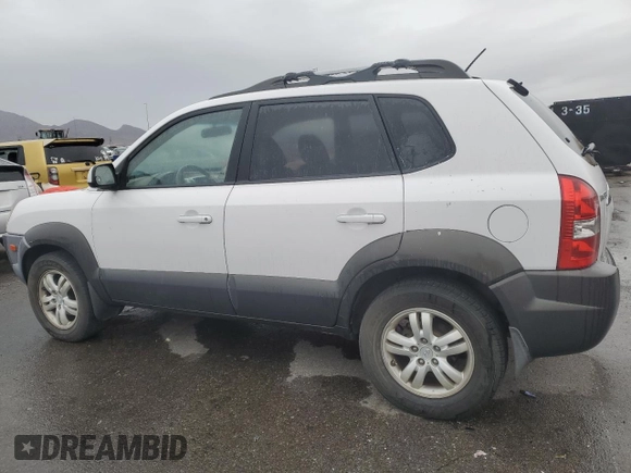 2006 Hyundai Tucson GLS with VIN KM8JN12D56U252660, listed as a Copart auction lot 45330325 with 125,136 mi miles and Salvage Title. Bid and sale history available at carsss.com. Image 2.