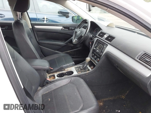 2013 Volkswagen Passat SE with VIN 1VWBH7A36DC110720, listed as a IAAI auction lot 41997869 with 114,246 mi miles and . Bid and sale history available at DreamBid. Image 5.