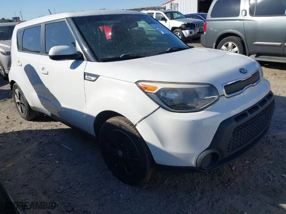 2016 Kia Soul with VIN KNDJN2A28G7301652, listed as a IAAI auction lot 41737139 with 1 mi miles. Bid and sale history available at carsss.com. Image 1.