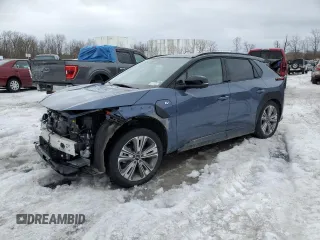 2023 Subaru Solterra Limited with VIN JTMABABA0PA040447, listed as a Copart auction lot 45843985 with 16,177 mi miles and Salvage Title. Bid and sale history available at DreamBid. Image 1.