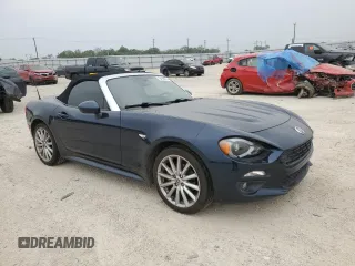 2018 FIAT 124 Spider Abarth z VIN JC1NFAEKXJ0134338, wystawiony jako Copart lot #54186974 z przebiegiem 75 983 mil mil oraz Szkody całkowita. Historia ofert i sprzedaży dostępna na DreamBid. Obrazek 4.