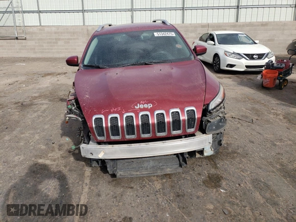 2016 Jeep Cherokee 75th Anniversary with VIN 1C4PJLCB9GW137780, listed as a Copart auction lot 51342475 with 97,553 mi miles and Salvage Title. Bid and sale history available at carsss.com. Image 5.