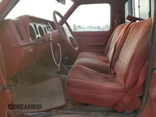 1986 Ford Ranger with VIN 1FTCR10T8GUC40869, listed as a Copart auction lot 77768834 with 53,848 mi miles and Salvage Title. Bid and sale history available at DreamBid. Image 7.