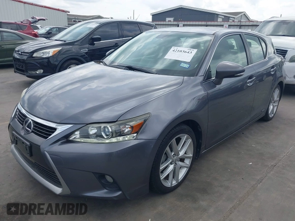 2014 Lexus CT 200h with VIN JTHKD5BH0E2182533, listed as a IAAI auction lot 42103643 with 139,236 mi miles and . Bid and sale history available at DreamBid. Image 18.