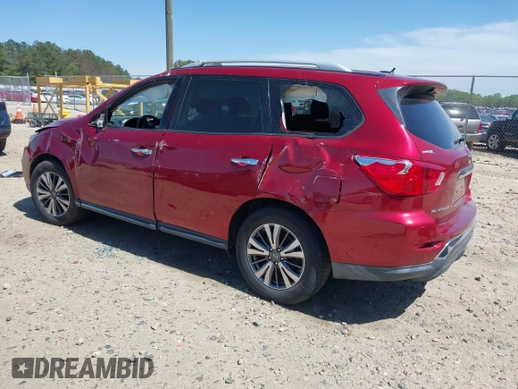 2017 Nissan Pathfinder SV with VIN 5N1DR2MN7HC670336, listed as a IAAI auction lot 42048416 with 70,088 mi miles and . Bid and sale history available at DreamBid. Image 3.