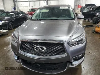 2019 Infiniti QX60 Luxe with VIN 5N1DL0MM7KC567163, listed as a Copart auction lot 49100445 with 89,030 mi miles and Salvage title. Bid and sale history available at DreamBid. Image 5.