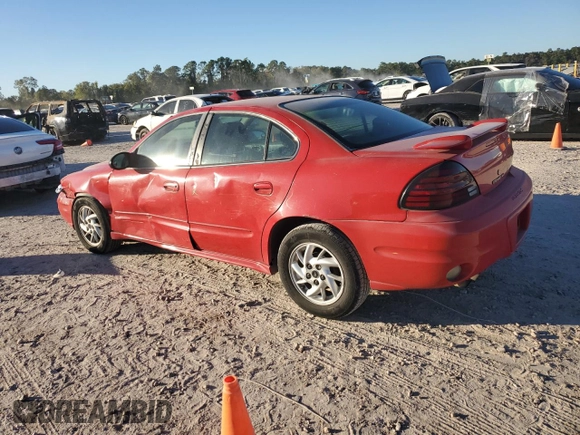 2004 Pontiac Grand Am SE1 with VIN 1G2NF52E14C102362, listed as a Copart auction lot 80658884 with 197,813 mi miles and Salvage Title. Bid and sale history available at carsss.com. Image 2.