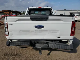 2022 Ford F-150 XL with VIN 1FTMF1E58NKE13404, listed as a Copart auction lot 80990584 with 24,179 mi miles and Salvage Title. Bid and sale history available at DreamBid. Image 6.