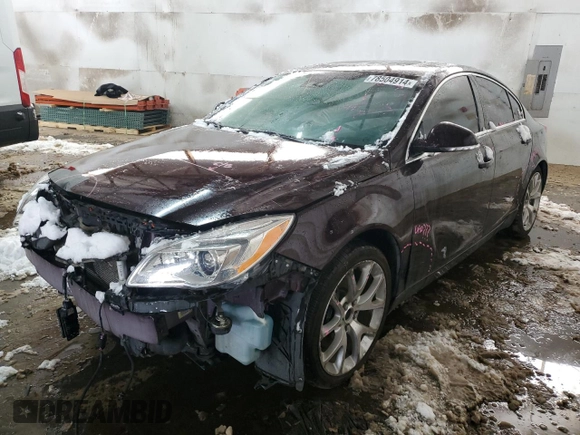 2017 Buick Regal GS with VIN 2G4GU5GX7H9189911, listed as a Copart auction lot 78504914 with 118,818 mi miles and Salvage Title. Bid and sale history available at DreamBid. Image 1.
