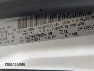 2017 Ram 2500 z VIN 3C6LR5BT6HG683506, wystawiony jako IAAI lot #41934017 z przebiegiem 68 942 mil mil oraz . Historia ofert i sprzedaży dostępna na DreamBid. Obrazek 9.