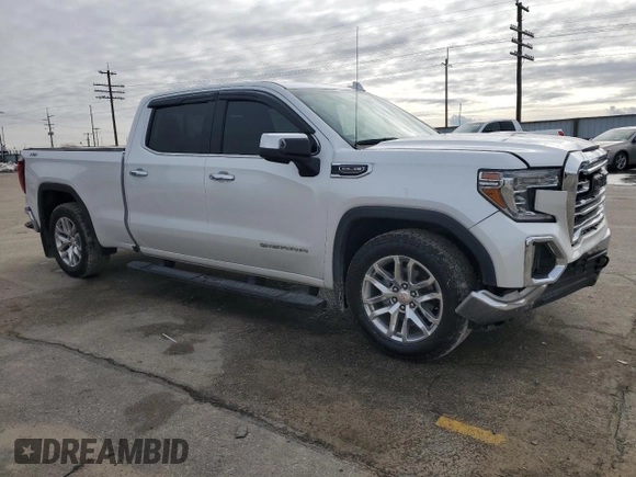 2021 GMC Sierra 1500 SLT z VIN 1GTU9DED0MZ176932, wystawiony jako Copart lot #45815015 z przebiegiem 69 567 mil mil oraz Szkoda całkowita • Salvage title. Historia ofert i sprzedaży dostępna na DreamBid. Obrazek 4.