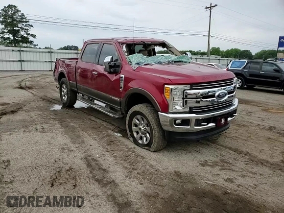 2017 Ford F-250 Lariat z VIN 1FT7W2BT3HEE54323, wystawiony jako Copart lot #55990905 z przebiegiem 92 544 mil mil oraz Szkoda całkowita • Salvage title. Historia ofert i sprzedaży dostępna na DreamBid. Obrazek 14.