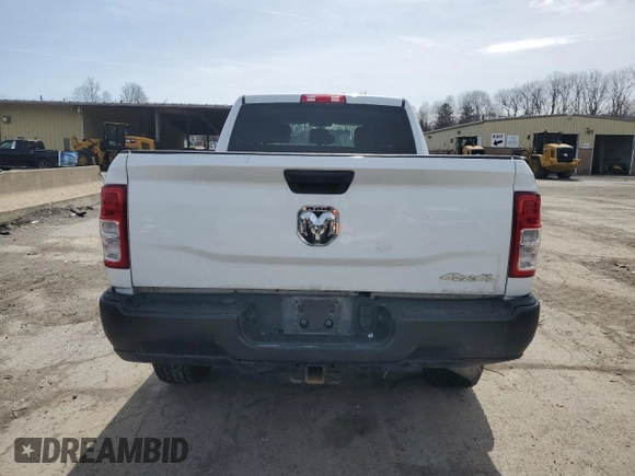 2020 Ram 2500 Tradesman with VIN 3C6UR5CJ6LG267028, listed as a Copart auction lot 51426035 with 55,700 mi miles and Salvage Title. Bid and sale history available at carsss.com. Image 6.