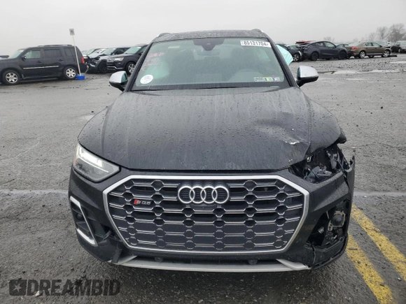 2022 Audi SQ5 Premium Plus with VIN WA1B4AFY6N2137062, listed as a Copart auction lot 85131704 with 42,098 mi miles and Salvage Title. Bid and sale history available at carsss.com. Image 5.