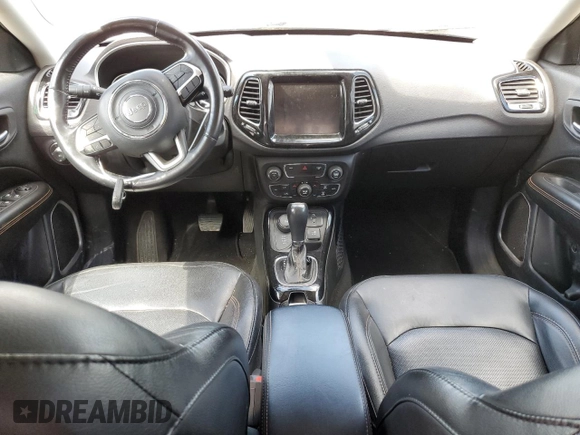 2018 Jeep Compass Limited with VIN 3C4NJDCBXJT399754, listed as a Copart auction lot 52698695 with 99,960 mi miles and Clean Title. Bid and sale history available at DreamBid. Image 8.