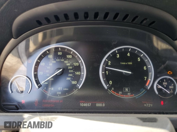 2012 BMW 6 Series 650i z VIN WBALZ3C55CDL70172, wystawiony jako Copart lot #58656785 z przebiegiem 104 657 mil mil oraz Czysty tytuł • Clean title. Historia ofert i sprzedaży dostępna na DreamBid. Obrazek 9.